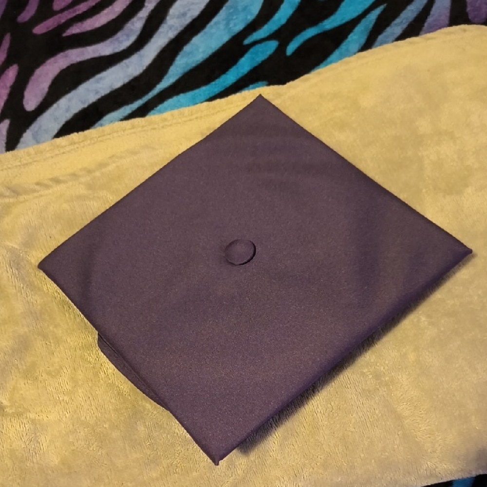 Purple Kids Graduation Cap